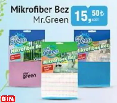 MR.GREEN MİKROFİBER BEZ MR.GREEN MİKROFİBER BEZ